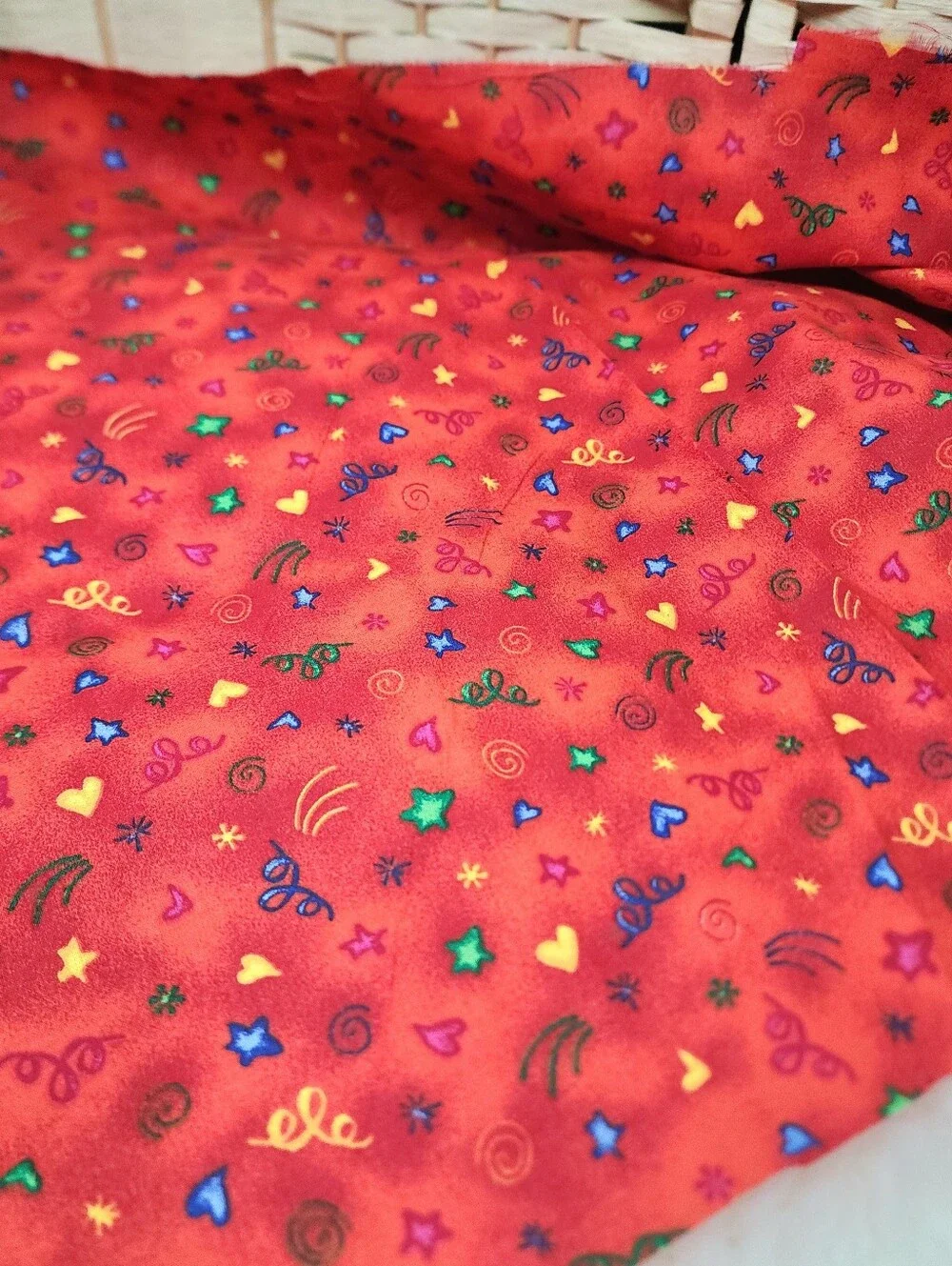 Locomotion Jelly Bean Junction Cheri L. Strale Vintage Cotton Fabric